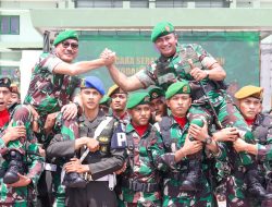 Pangdam XII/Tpr Terima Penyerahan Pasukan Dari Mayjen TNI Sulaiman Agusto