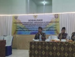 Satuan Polisi Pamong Praja (Satpol PP) Bangkalan Adakan Sosialisasi Terkait Rokok Ilegal Bersama  GP Ansor Dan Banser