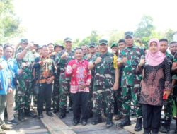 Kunjungan Kerja Tim Wasev Mabes TNI AD Di Dampingi Dansatgas Tinjau Langsung Lokasi TMMD Reguler ke-116