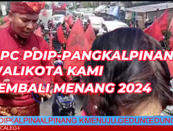 PDIP PANGKALPINANG || WALI KOTA KAMI 2024 KEMBALI MENANG, UCAPNYA