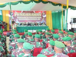 Kunjungi Kompi 3 Yonif Mekanis 643/Wns, Pangdam XII/Tpr : Kesejahteraan Prajurit Adalah Latihan