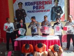 Press Release Polres Bangkalan, Ungkap Pembunuhan di Desa Karang Duwek