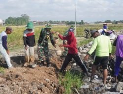 Kerjaan Talud Jalan, Pra TMMD Sengkuyung Tahap II Kodim 0726/Sukoharjo