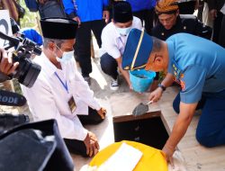 Kapuspen TNI Peletakan Batu Pertama Pembangunan Pondok Pesantren Jati Diri Bangsa