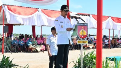 TMMD Sengkuyung Tahap II Desa Karangwuni, Polokarto Dibuka Wakil Bupati Sukoharjo