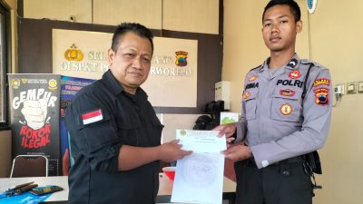 LP2KP Laporkan Ke Polres Purworejo Permasalahan SLBM