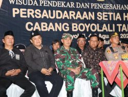 Pengesahan Warga Baru PSHT, Diharapkan Berjiwa Pancasila dan Berbudi Luhur