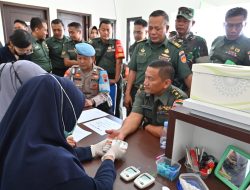 Launching Pemeriksaan Kesehatan Anggota Kodim 0726/Sukoharjo di Klinik Phytomedika Baki