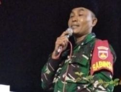 Pererat Tali Silahturahmi, Babinsa Hadiri Tasyakuran Warga