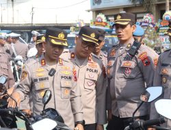 Menjelang Operasi Mantab Brata Polres Purworejo Gelar Kendaraan Dinas