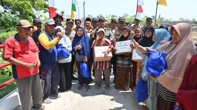 Capai Target, Jembatan Sasaran TMMD Sengkuyung III Penghubung Dk. Brahu – Dk. Muning telah Selesai Dikerjakan