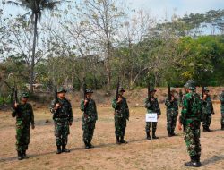 Latihan Menembak, Asah Kemampuan Anggota Kodim Boyolali