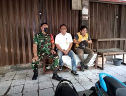 Jelang Nataru Serda Tito Sambangi dan Cek Pasar Harjodaksino