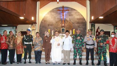 Forkompinda Datangi Gereja, Yakinkan Umat Nasrani Aman Rayakan Natal