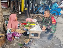 Pelaku UMKM Binaan Di Datangi Babinsa Tipes, Untuk Apa?