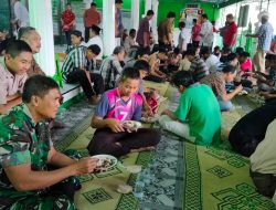 Serma Yudhi Sholat Jum’at, Tingkatkan Iman dan Taqwa Serta Sarana Silaturahmi dengan Tokoh Agama