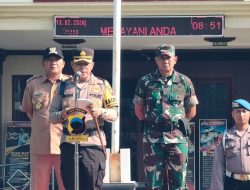 Forkopimda Boyolali Turut Hadiri Apel Pergeseran Pasukan Pam Pemilu