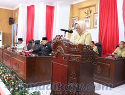 DPRD Batubara Laksanakan Rapat Paripurna Penyampaian Nota LKPJ Bupati Tahun 2023