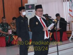 Walikota Gunungsitoli Lantik Pegawai Negeri Sipil Dalam Jabatan Pimpinan Tinggi Pratama Administrator dan Pengawas