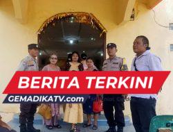 Personel Polres Tapanuli Tengah Dan Jajaran Turut Pengamanan Ibadah Kebaktian Minggu Di Lingkungan Gereja