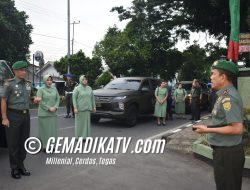 Danrem 043/Gatam Sambut Rombongan SSDN PPRA LXVI Tahun 2024 Lemhanas RI