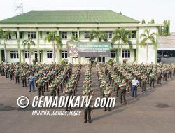 Korem 043/Gatam Dukung Penyelenggaraan Apel Dansat TNI AD Tersebar Kodam II/Swj