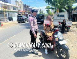 Satlantas Polres Bone Tindak Puluhan Pelanggar Lalulintas