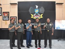 Kunjungan Kerja Dan Pengumpulan Data Staf Ahli Panglima TNI, Danrem 043/Gatam Siap Bantu Berikan Informasi