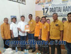 DPC Partai Hanura Terima Pengembalian Formulir Dari Bacakada Berslogan Labura Hebat Jilid II