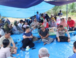 Kapolres Labuhanbatu Silaturahmi Dan Makan Siang Bersama Dengan Kelompok Masyarakat Penolak PKS (Pabrik Kelapa Sawit) PT. PPSP (Pulo Padang Sawit Permai)