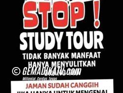 Stop Study Tour, Dinas Pendidikan Bertanggung Jawab atas Kegiatan Sekolah