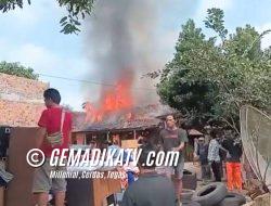 Si Jago Merah Kembali Lalap 2 Rumah Milik Warga Pekon Semarang Jaya