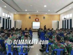 Tingkatkan Profesionalisme, Prajurit Satgasmar Pam Ambalat XXX Ikuti Pembekalan Prosedur Komunikasi