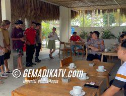 Menjelang WSL Krui Pro, Tourist Police Polres Pesisir Barat Latkatpuan Bahasa Inggris