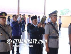 Polres Labuhanbatu Laksanakan Upacara Sertijab Kasat Lantas Dan Kasat Samapta