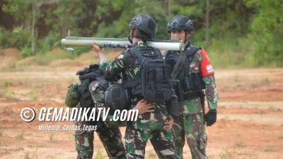 Wing Komando III Kopasgat Gelar Latihan Puncak Harda Maruta III TA. 2024 di Wilayah Pontianak