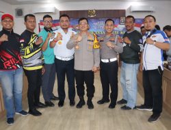 Kapolrestabes Kota Medan Mengikuti Penandatanganan Draff SK FLLAJ Melalui Zoom Meeting Dan Akan Mengaktifkan Kawasan Tertib Berlalu Lintas