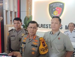 Polrestabes Medan Menembak Begal Sadis di Medan, Tangan Korban Dibacok Hingga Nyaris Putus