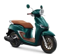 Honda Stylo 160 Tampil Lebih Menawan dengan Knalpot Vespa Matic, Intip Penampakannya!