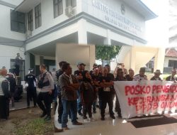 Aksi Unras LAKRI Tasikmalaya Bersama Elemen Aktivis, “Terkait PPDB Online Ditingkat Pendidikan SMA”