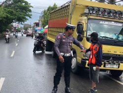 Satlantas Polres Bone Kembali Tindak Parkir dan Tukang Parkir Liar di Kota Watampone