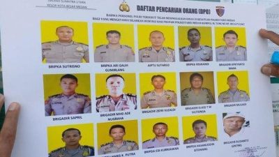 Beredar Foto 15 Personel Polrestabes Medan Jadi DPO, Polda: Sudah Di-PTDH