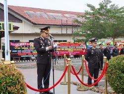 Kapolres Mesuji Pimpin Upacara Dalam Rangka Peringatan Hari Lahir Pancasila