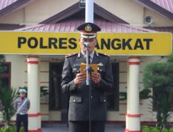 Upacara Peringatan Hari Lahir Pancasila di Polres Langkat