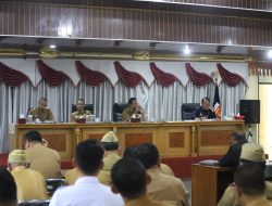 Pj Bupati Lampung Barat Meminta Evaluasi Kinerja Untuk Progres Peningkatan Kerja