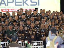 Walikota Bandarlampung Eva Dwiana Hadiri Rakernas XVII APEKSI di Buka Secara Resmi Presiden RI. Jokowi