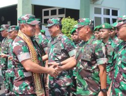 KASAD Jenderal TNI Maruli Simanjuntak, M.Sc., Kunjungi Prajurit Korem 043/Gatam Dan Berikan Arahan