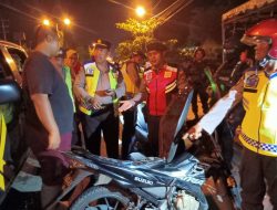 Mencegah Maraknya Geng Motor, Polres Tebing Tinggi Laksanakan Patroli Skala Besar