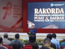 Pj Gubri Buka Rakorda Pelaksanaan Anggaran Pusat dan Daerah Provinsi Riau 2024