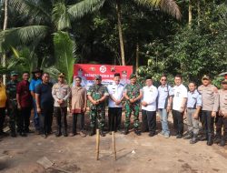 Polres Purworejo Peduli Bedah Rumah Keluarga Bapak Mukhsin Desa Pakem Kecamatan Gebang, Purworejo